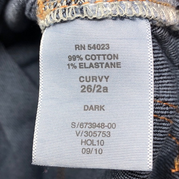 Gap Curvy Dark Wash Bootcut Jeans - Picture 8 of 8